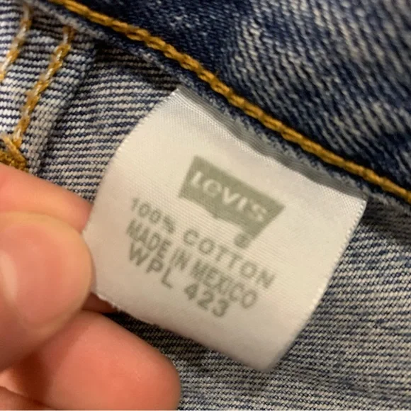 Vintage Blue Jeans Levis 501 - Picture 4 of 5